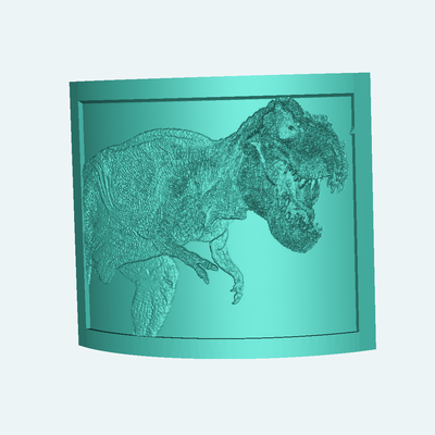 dinosaurier nacht licht 3d modelle download realität wolke tiere 3d print model - Mito3D