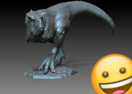 Dinosaurier rex Tiere 3d print model - Mito3D