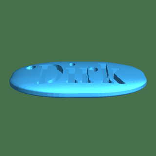 dirk keychain 3d models download creality cloud Others 3d print model - Mito3D
