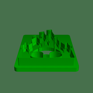 disney castillo 3d print model - Mito3D