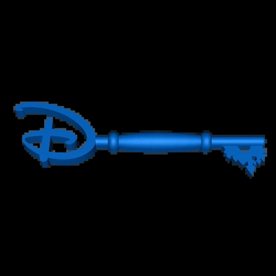 disney key 3d models download creality cloud 3d print model - Mito3D