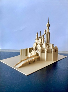 disneyland Parigi architettura paesaggio 3d print model - Mito3D