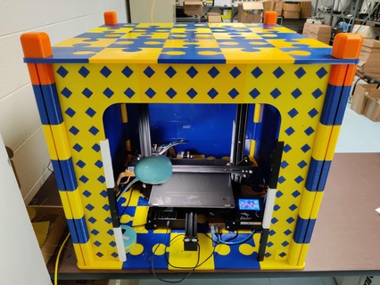 bricolaje diy modular recinto impresora partes accesorios 3d print model - Mito3D
