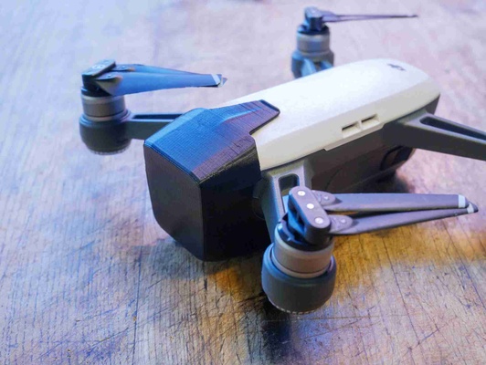 dji spark gimbal cover 3d models download creality cloud drones 3d print model - Mito3D