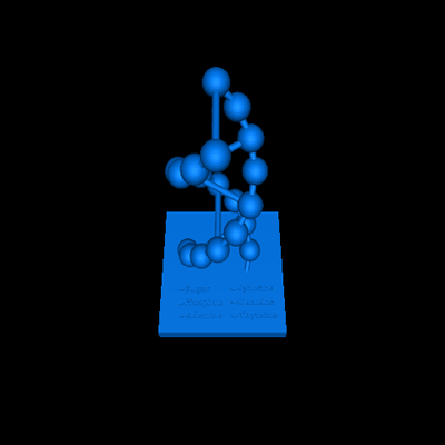 dna modello migliorato nomi 3d modelli scarica creality nube 3d print model - Mito3D