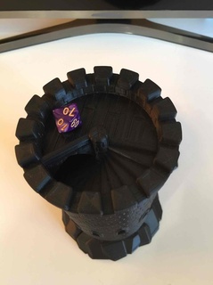 dnd dice tower board games Board Game 3d print model - Mito3D