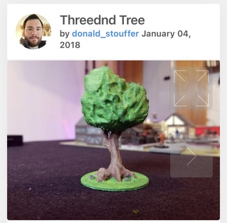 dnd Baum Spielzeuge Spiele 3d print model - Mito3D