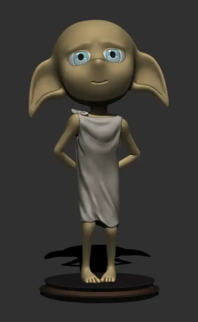 dobby 3d modelos descargar crealidad nube 3d print model - Mito3D