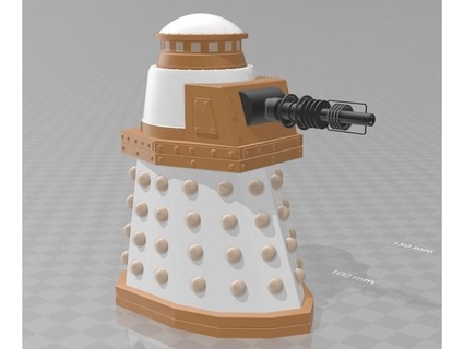 Arzt WHO Besondere Waffen Dalek 3d print model - Mito3D