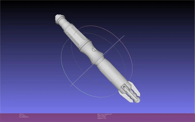 doctor who 11-12 sonic screwdriver 3d models download creality cloud 3d print model - Mito3D