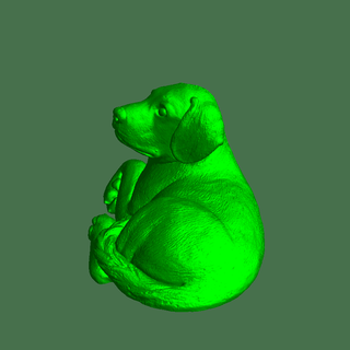 dog1 Mammal 3d print model - Mito3D