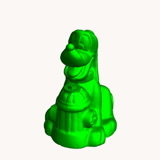 perro ficticio caracteres 3d print model - Mito3D