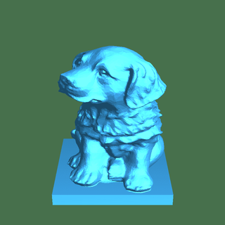 dog Mammal 3d print model - Mito3D
