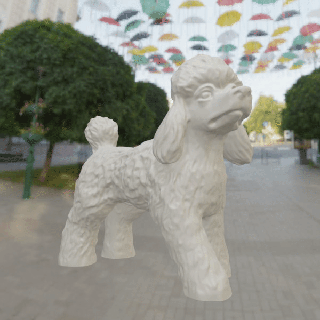 dog caniche poodle standard 3d models download creality cloud Mammal 3d print model - Mito3D