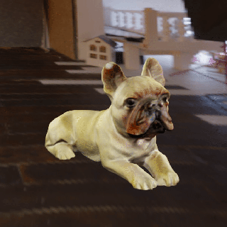 cane francese bulldog mammifero 3d print model - Mito3D