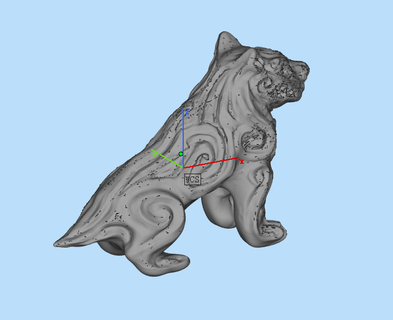 doggy Mammal 3d print model - Mito3D