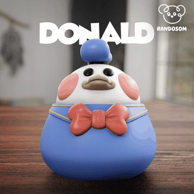 donald umfang 3d modelle download realität wolke 3d print model - Mito3D