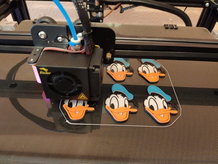 donald duck Characters 3d print model - Mito3D