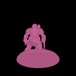 doom guy thingiverse Characters 3d print model - Mito3D