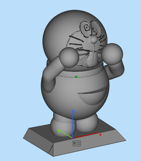 doraamon fictif personnages 3d print model - Mito3D