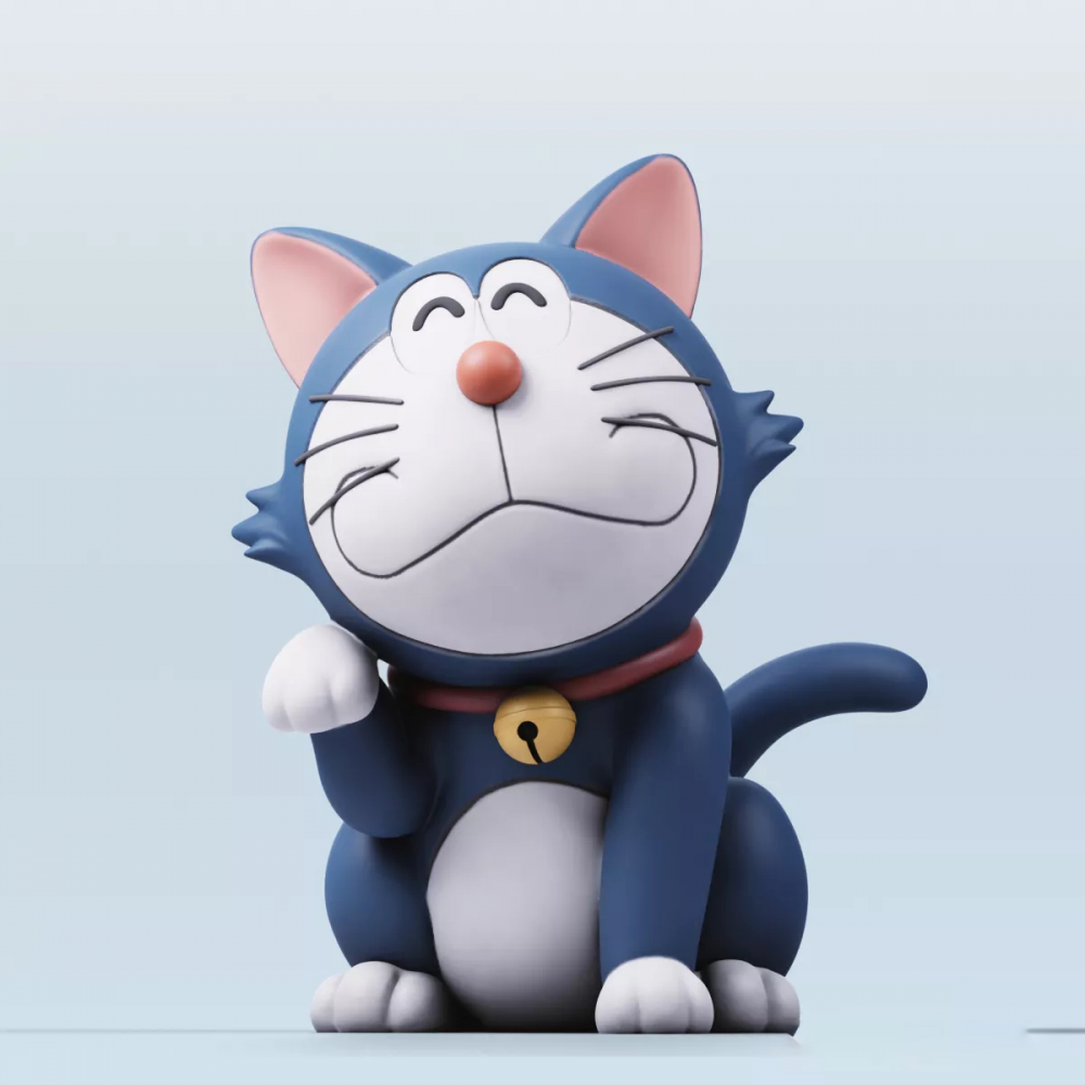 Doraemon karakterler 3D print model - Mito3D