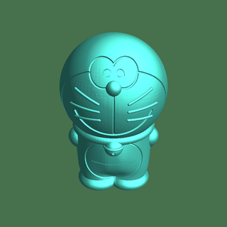 Doraemon 3d modeller indir Creality bulut karakterler 3d print model - Mito3D