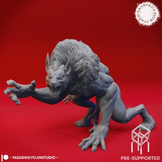 Draegloth table miniature pre supported personnages 3d print model - Mito3D