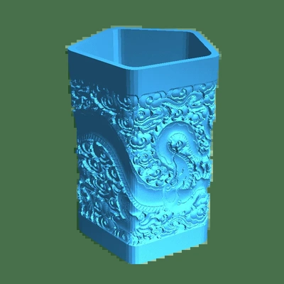 drago nido 3d modelli scarica creality nube 3d print model - Mito3D