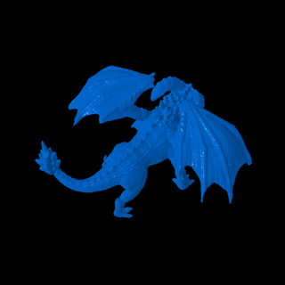 dragon personnages 3d print model - Mito3D
