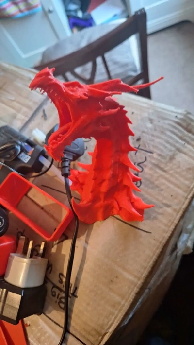 drago fallimento 3d modelli scarica creality nube 3d print model - Mito3D