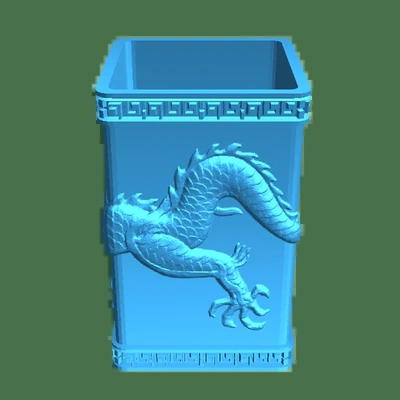 dragon cup 3d models download creality cloud 3d print model - Mito3D