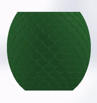 ejderha yumurta vazo ekici 3d modeller indir creality bulut ev dekor 3d print model - Mito3D