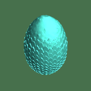 Dragão ovo 3d print model - Mito3D