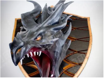 dragon head Dinosaur 3d print model - Mito3D