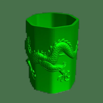 ejderha tencere 3d modeller indir creality bulut 3d print model - Mito3D