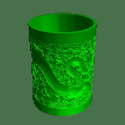 drachen harz leer 3d modelle download realität wolke 3d print model - Mito3D