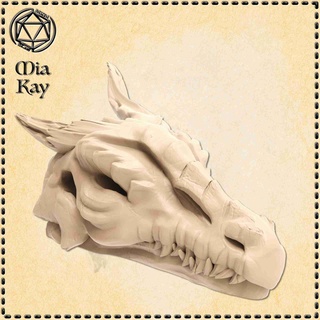 dragon skull Characters 3d print model - Mito3D
