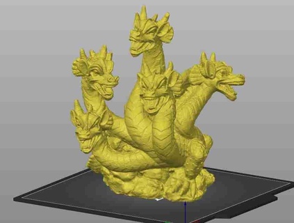 Drachen Monster 3d print model - Mito3D