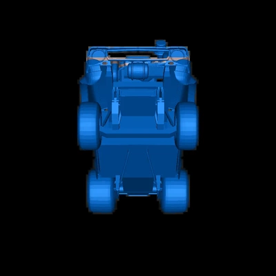 dragster 3d modèles télécharger créalité nuage 3d print model - Mito3D