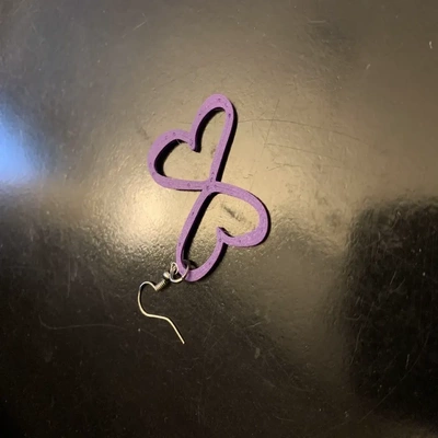 dravet syndrome boucles d'oreilles 3d modèles télécharger créalité nuage 3d print model - Mito3D