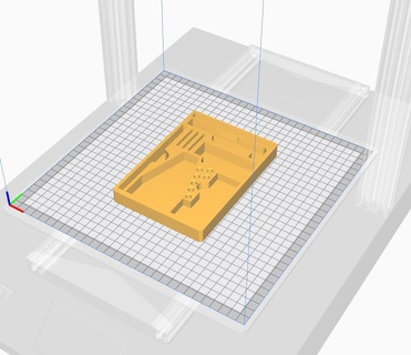 drawer inlay cr10 smartpro 3d models download creality cloud Printer Parts & Accessories 3d print model - Mito3D