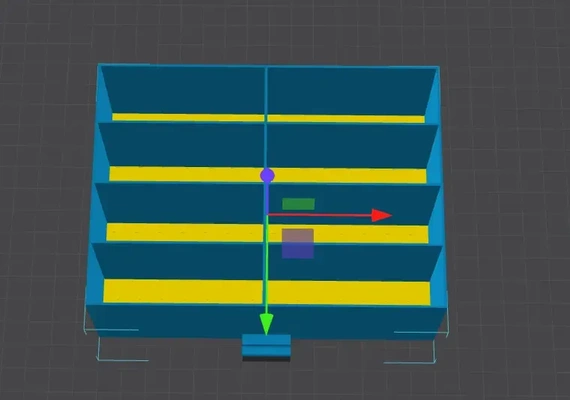 gaveta organizador 3d modelos baixar crialidade nuvem 3d print model - Mito3D