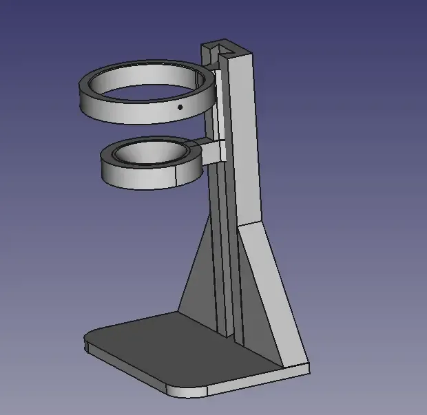 dremel bohren stand 3d modelle download realität wolke 3D print model - Mito3D