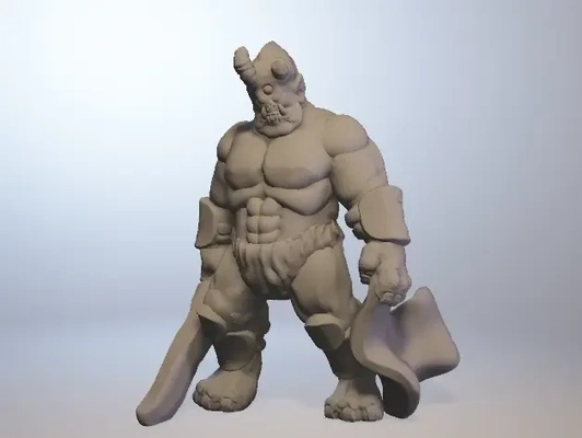 dreth asaltante 28mm heroico escala 3d modelos descargar crealidad nube 3d print model - Mito3D