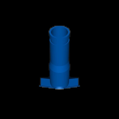 perforar polvo dyson adaptador 3d modelos descargar crealidad nube 3d print model - Mito3D