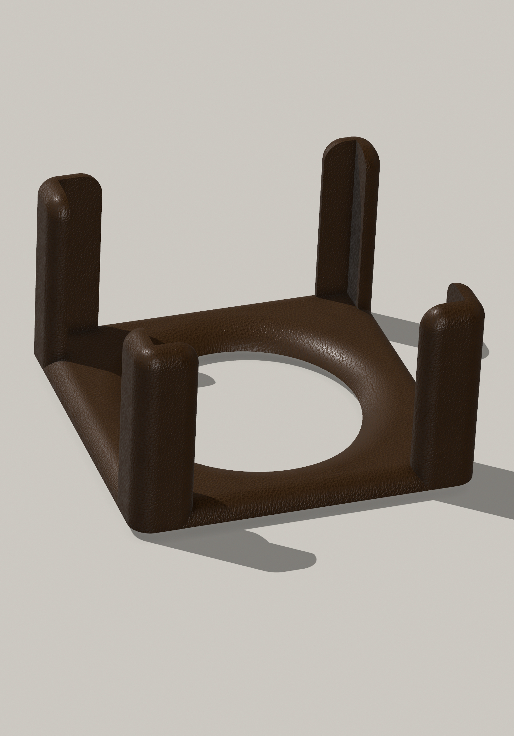 Getränk Untersetzer Halter Unterstützung editierbar Haushalt 3D print model - Mito3D