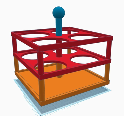 trinken tasse halter unterstützung eis sahne 3d modelle download realität wolke 3d print model - Mito3D