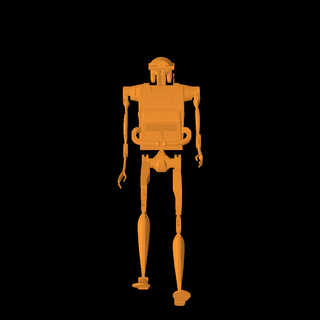 droid Robots 3d print model - Mito3D