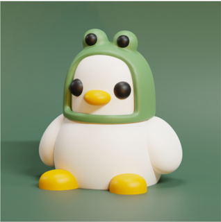 duck Mammal 3d print model - Mito3D