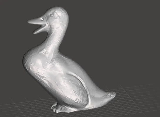 canard statue 3d modèles télécharger créalité nuage 3d print model - Mito3D